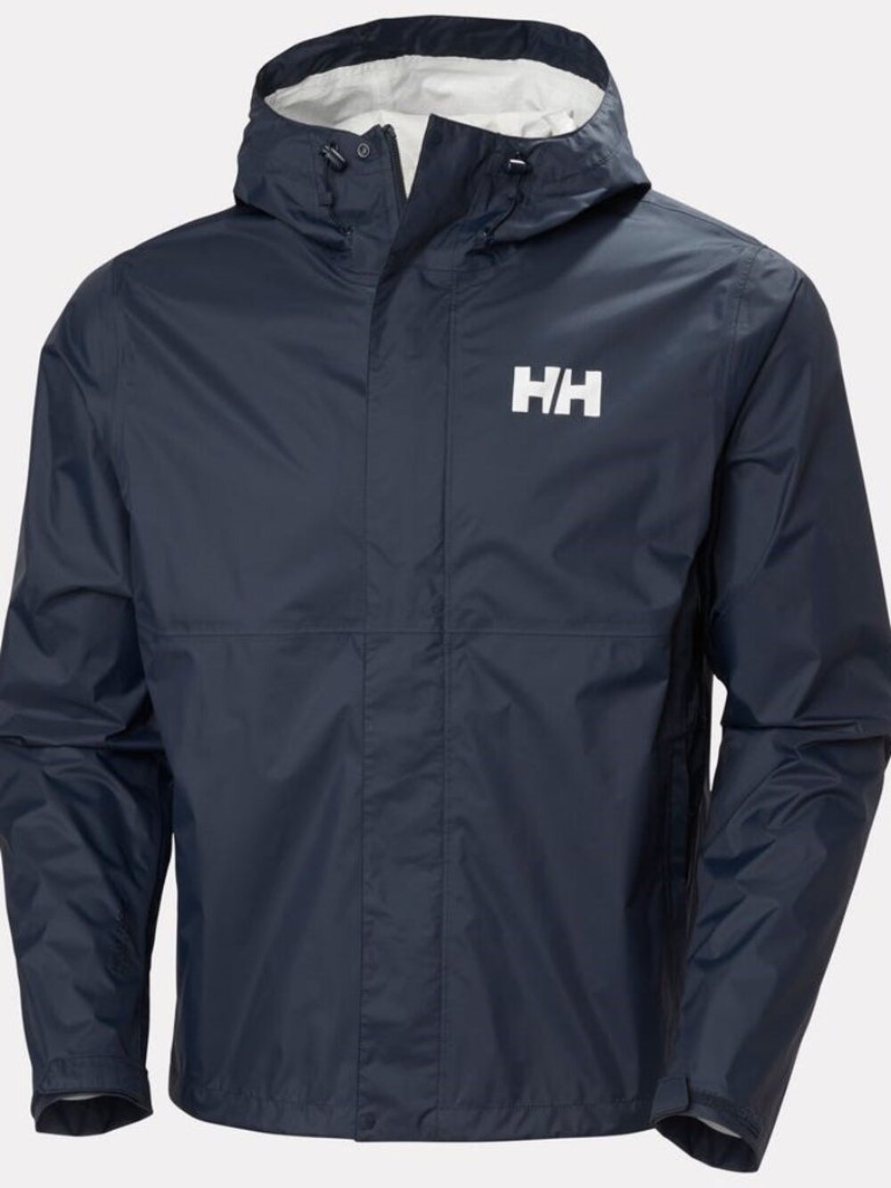 Helly Hansen Loke Navy Rain Jacket, Mens LG, new with tags
